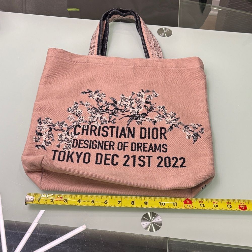 Dior Pink Designer of Dreams Tote unique, one of a kind from designer show - Picture 6 of 9